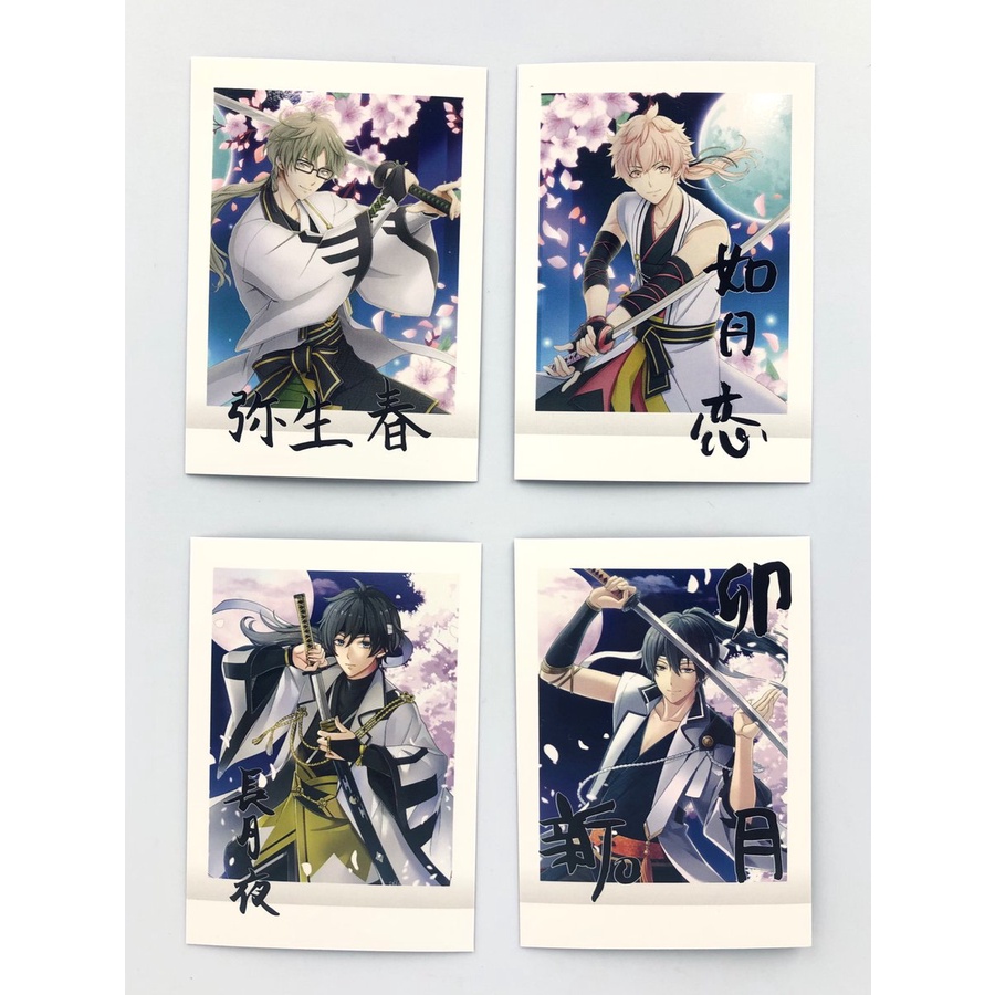 tsukiuta-the-animation-tsukipro-การ์ด-โพลารอยด์-no-201-250-six-gravity-procellarum-quell-solids-soara