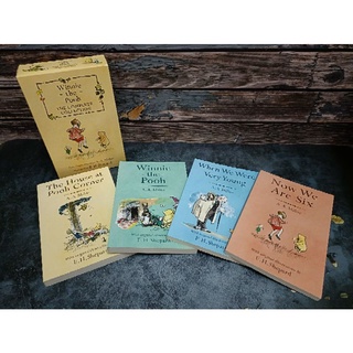 (New) Winnie the Pooh - The complete collection Slipcase 4  BooksBy A.A.Milne Illustrated by E.H. Shepard