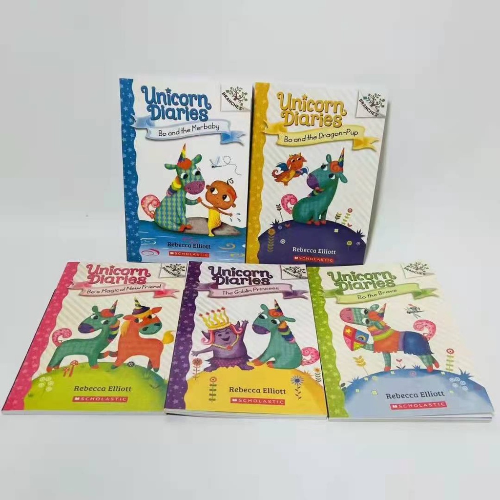 พร้อมส่ง-scholastic-branches-unicorn-diaries-stories-set-5-books