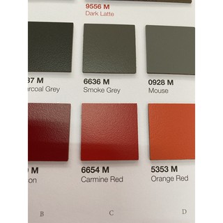 แผ่นโฟเมก้า สีแดงด้าน TD/SM 6654 M เรียบ ผิวส้ม 80x120 ซม. หนา 0.7 มม. *พร้อมส่ง*