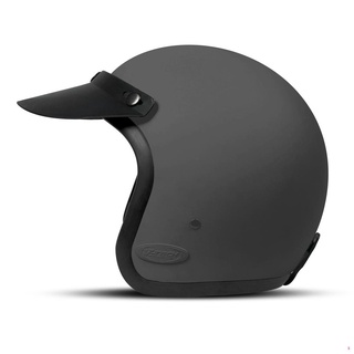 จัดส่งทันทีหมวกกันน็อคเต็มใบ วินเทจ V-TECH Helmet  รุ่น A300 พร้อมแก็ป PEAK สีดำ !!! (สำหรับผู้ใหญ่)
