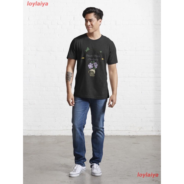 black-briar-meadery-essential-t-shirt-เสื้อยืดผู้ชาย-ลายการ์ตูนพิมพ์ลายเสื้อลายการ์ตูนผู้หญิง-เสื้อคอกลม-สินค้าพร้อมส่ง