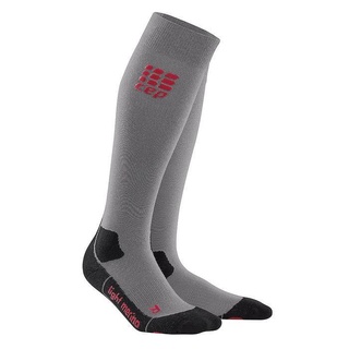 CEP PRO+ OUTDOOR LIGHT MERINO SOCKS, VOLCANIC DUST WOMEN - ถุงเท้ายาวผู้หญิง