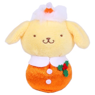 แท้ 100% จากญี่ปุ่น ตุ๊กตา ซานริโอ้ ปอมปอมปูริน Sanrio Pompompurin Pudding Christmas Design Series Plush Doll