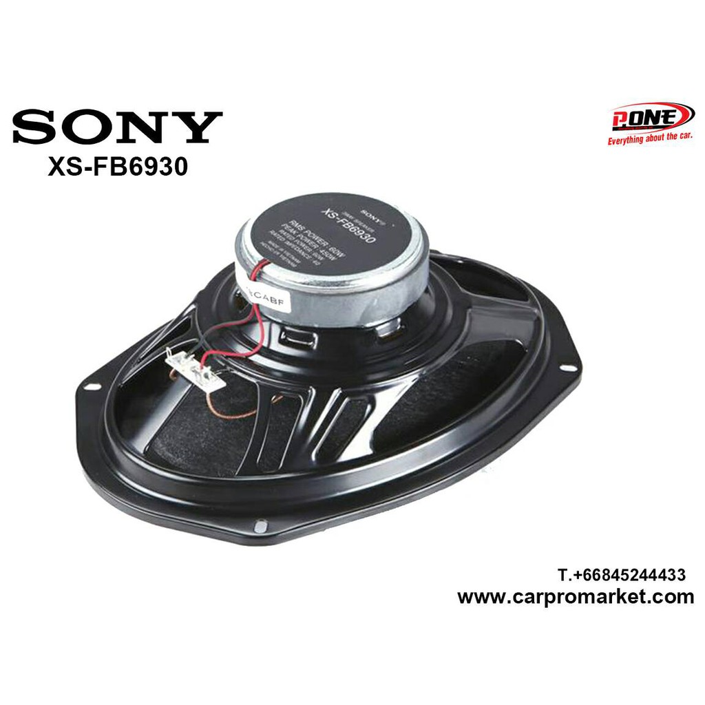 sony-xs-fb6930-ลำโพงแกนร่วม-3-ทาง-ขนาด-6x9-นิ้ว-จำนวน-1-คู่-ลำโพงแกนร่วม-ลำโพงรถ-sony