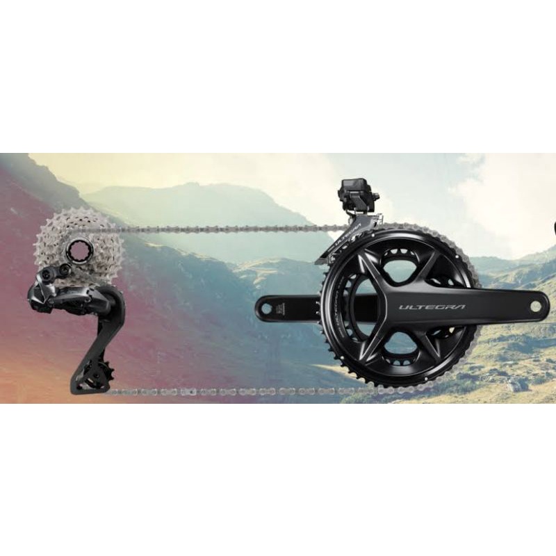 ชุดเกียร์ไฟฟ้า-shimano-ultegra-di2-12-speed-r8170-disc-groupset