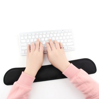 แผ่นรองแขนพิมพ์งาน Keyboard Pad อุปกรณ์รองข้อมือสำหรับใช้คอม ส่วนลด100 บาท โค้ด