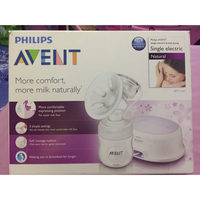 เครื่องปั้มนมไฟฟ้าเดี่ยวยี่ห้อ Phillips Avent | Shopee Thailand