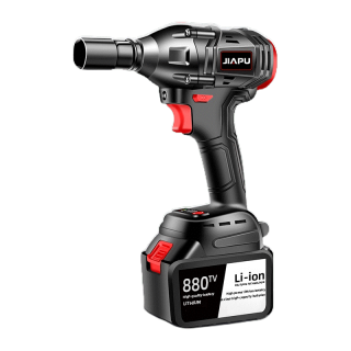 โปรโมชั่น : มีสต็อกJIAPU 21V 15801780nm บล็อกไฟฟ้า แรงบิดสูงไร้สาย ประแจกระแทก มอเตอร์ไร้แปรงถ่าน อเนกประสงค์ บล็อคแบตไร้สาย