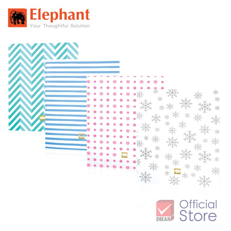 clearance-sale-elephant-แฟ้ม-แฟ้มซองพลาสติก-6-ช่อง-ไฟล์ไอเดีย-f06p-a4-คละสี-จำนวน-1-แฟ้ม