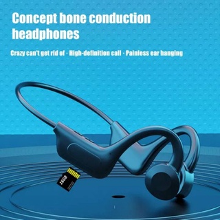 หูฟังบลูทูธ ไร้สาย ออกกำลังกาย ลำโพงหน้าใบหู เสียงรอบทิศ ไม่อึดอัดรูหู กันน้ำ เหงื่อ Bluetooth 5.1 stereo headphone VG02