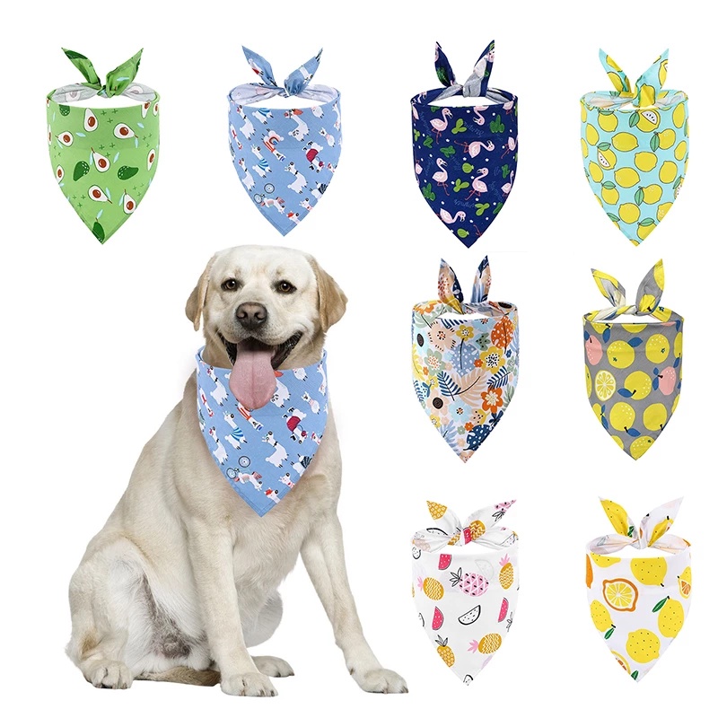 ภาพหน้าปกสินค้าผ้าพันคอสุนัข ปลอกคอสุนัข วันวาเลนไทน์ หัวใจ เทศกาลวันวาเลนไทน์/ Cotton Bandana Scarf Collar for Pet Dog Cat