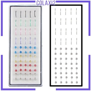 [Colaxi2] ชุดจิวจมูกเจาะเล็บ เครื่องประดับ 40 ชิ้น