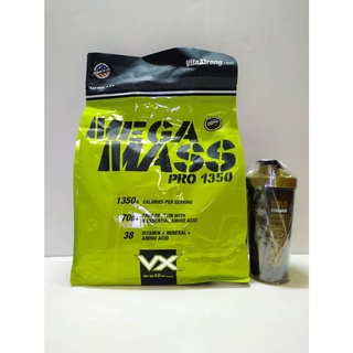 ภาพขนาดย่อของภาพหน้าปกสินค้าVX VitaXtrong MEGA MASS PRO 1350 ขนาด 12 ปอนด์(สูตรเพิ่มน้ำหนัก) (exp.02/26) จากร้าน fahwhey บน Shopee
