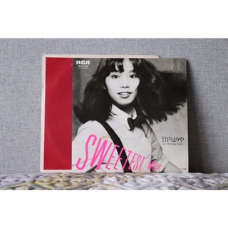 Mariya Takeuchi/Sweetest morning glory /Vinyl 7 นิ้ว แผ่นเสียง JP สภาพ NM~ถูกที่สุด
