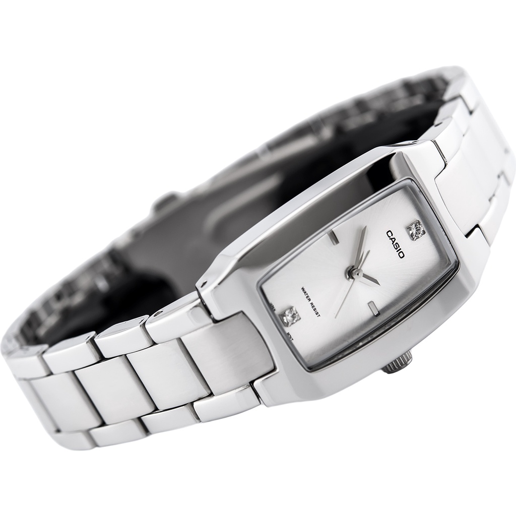 ภาพสินค้าCasio นาฬิกาข้อมือผู้หญิง สายสแตนเลส รุ่น LTP-1165 ของแท้ประกันศูนย์ CMG จากร้าน kptime บน Shopee ภาพที่ 4