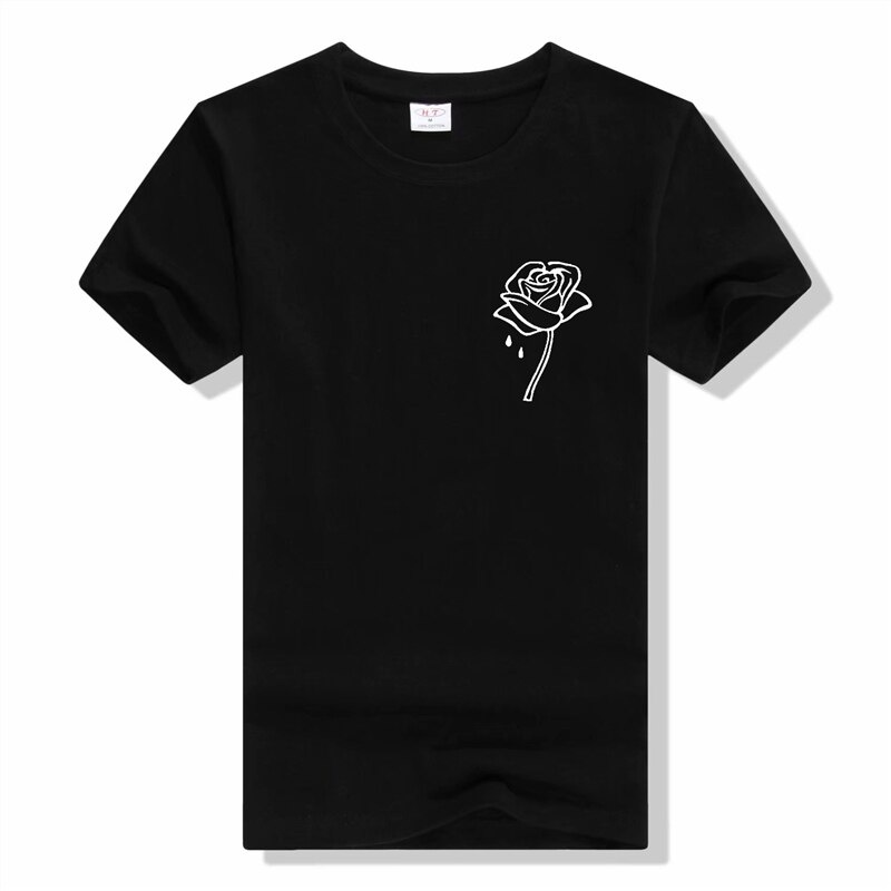 s-5xl-ใหม่-เสื้อยืดลําลอง-แขนสั้น-พิมพ์ลายดอกกุหลาบ-หลากสี-แฟชั่นฤดูร้อน-สําหรับผู้ชาย-และผู้หญิง