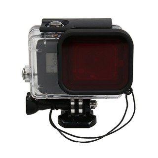 ภาพหน้าปกสินค้าเคสกล้อง Gopro Hero 7 6 5 สีดํา 45 เมตร กันน้ำ ป้องกันตัวเรือนดําน้ำ พร้อมตัวกรองสีแดง สําหรับ Go pro 7 ที่เกี่ยวข้อง