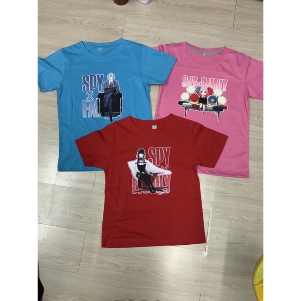 เสื้อยืด-spy-x-family-anime-เสื้อยืดแอนิเมะ-ผู้ใหญ่-และ-เด็ก