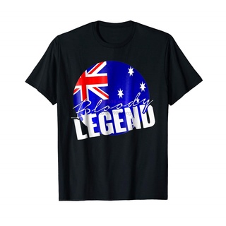 [S-5XL] เสื้อยืด พิมพ์ลายธงออสเตรเลีย Bloody Legend 69 สไตล์คลาสสิก สําหรับผู้ชาย