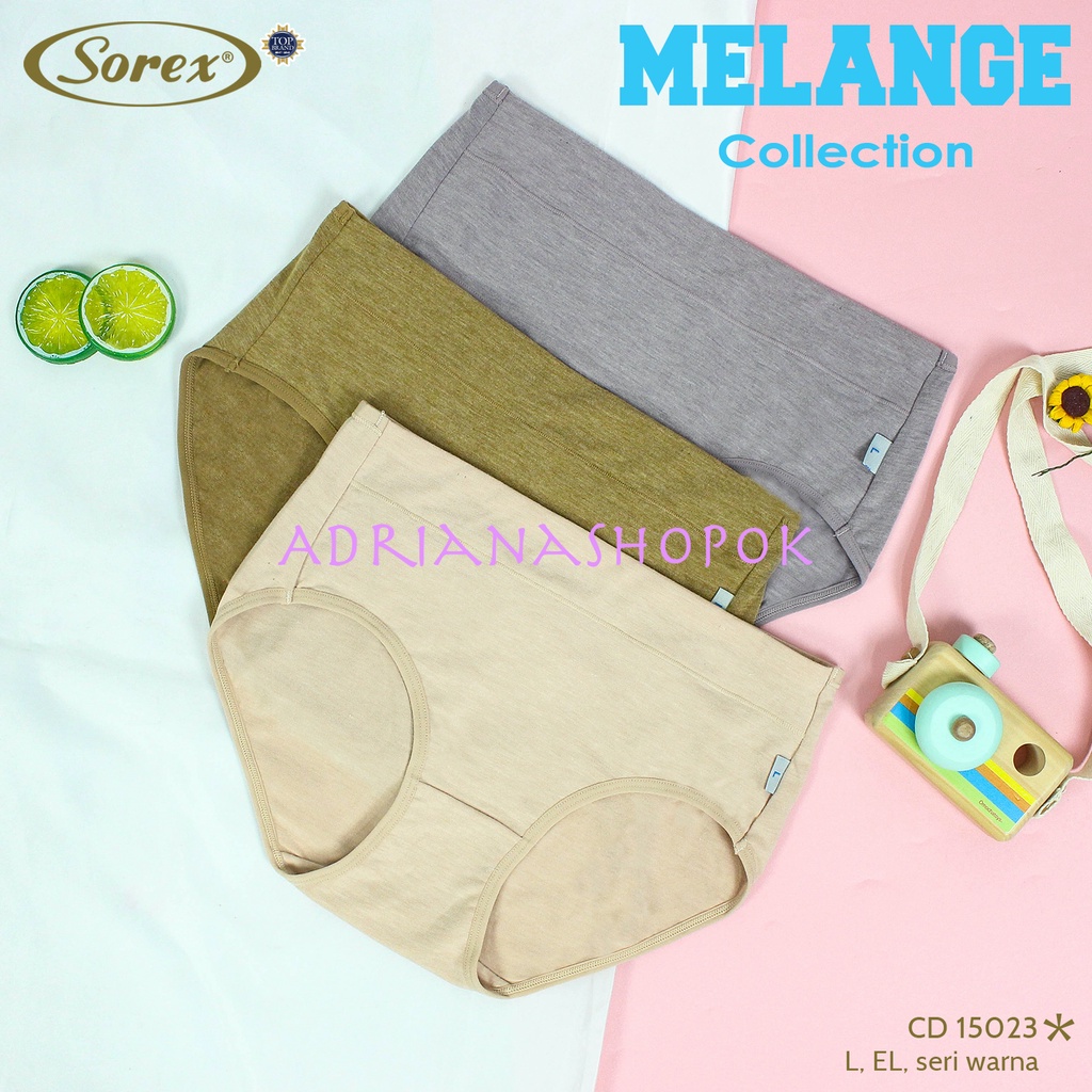 sorex-melange-15022-15023-m-l-xl-el-กางเกงชั้นใน-สําหรับผู้หญิง