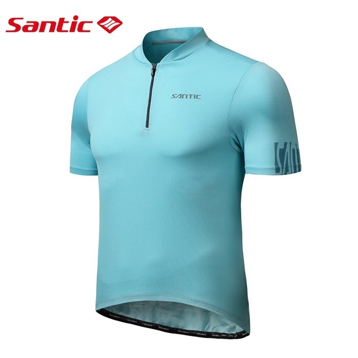 Santic Cycling Jersey for Men MTB Cycling Clothing Bike Shirt Three Colors Exercise Bike Men s Breathable Bicycle Shirt K9M2090