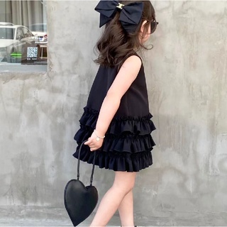 [Do Re Mi] สาวใหม่แฟชั่นเสื้อกล้ามสีดำ