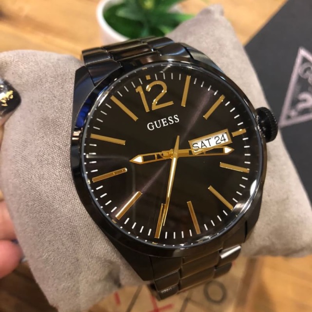 Guess Vertigo Mens Watch W0657G2 Multifunctional Shopee Thailand