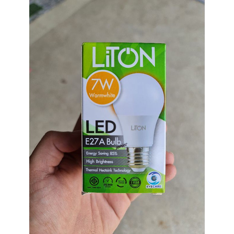 หลอดไฟ LED Liton 7 watt | Shopee Thailand