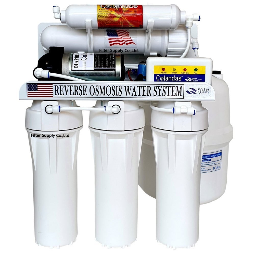 เครื่องกรองน้ำอาร์โอ-ro-colandas-reverse-osmosis-ขนาด-50-gpd-รุ่นยอดนิยม