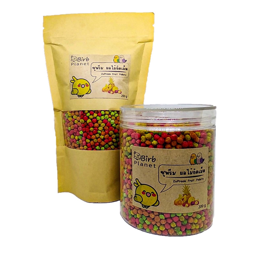 zupreem-อาหารผลไม้-อัดเม็ดสำเร็จรูป-ขนาดเม็ดไซต์-m-zupreem-fruit-pellets-m