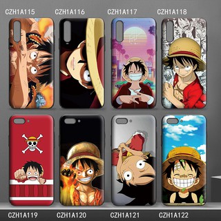 เคสโทรศัพท์มือถือ ลายการ์ตูนลูฟี่ OnePiece ตลก สําหรับ Samsung A6 A7 A8 Plus 2018