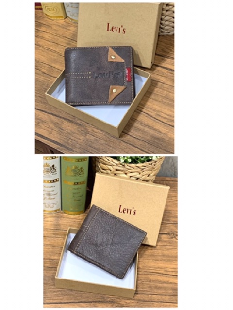 levis-mens-synthetic-leather-wallets-กระเป๋าสตางค์ทรงสั้นสไตล์คันทรี