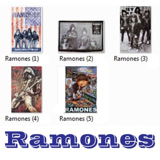 โปสเตอร์ Ramones ราโมนส์  (5แบบ) วง ดนตรี พังก์ ร็อก นิวยอร์ก รูป ภาพ ติดผนัง สวยๆ poster (88 x 60 ซม.โดยประมาณ)