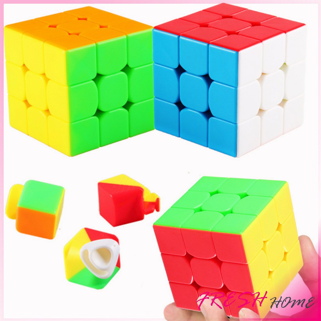 รูปภาพของรูบิค 3x3x3 ความเร็วระดับมืออาชีพ ลูกบาศก์ ของเล่นลับสมอง Twist Puzzle Rubik's Cube & MF3RS Racing Cubeลองเช็คราคา