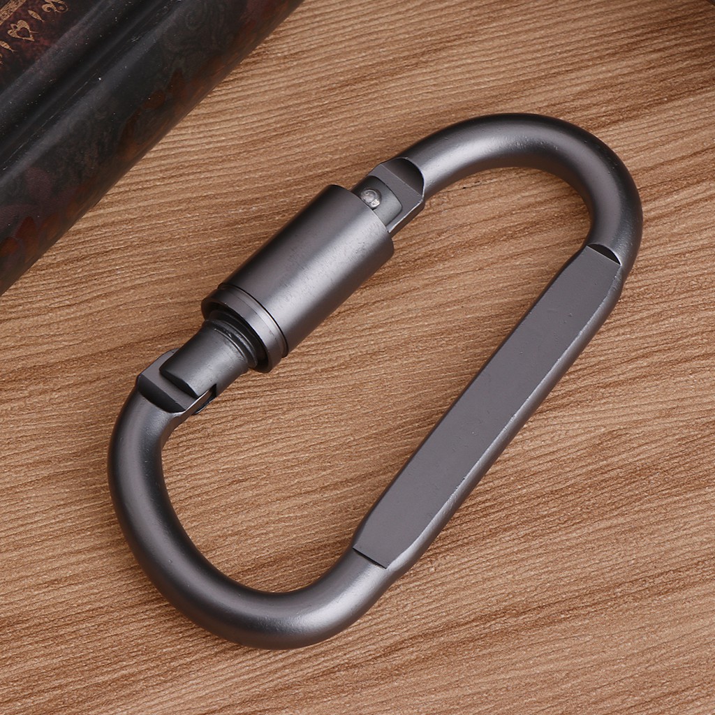 ตะขอล็อคอลูมิเนียม-carabiner-สำหรับปีนเขา