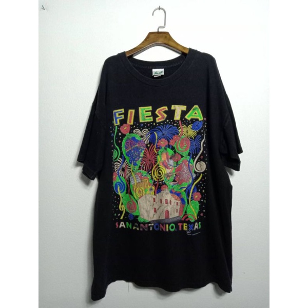 เสื้อยืดมือสอง-fiesta-sanantonio-texas-อก-48