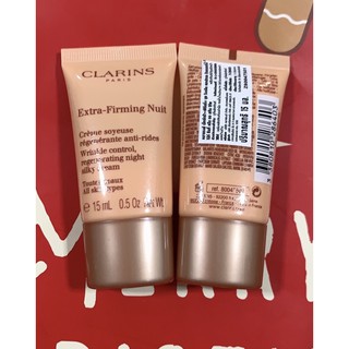 สินค้า ของแท้ 💯% Clarins Extra-firming Day&Night Cream 15 ml.ขนาดทดลอง
