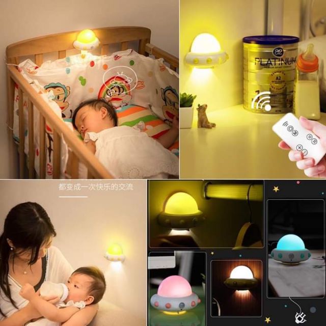 โคมไฟ-ufo-พร้อมรีโมท-mini-led-มีบริการเก็บเงิน-ปลายทาง