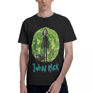 COD เสื้อแฟชั่นผญ2022 อื่นๆ - 2022 เสื้อยืดอินเทรนด์สุดเจ๋ง John Rick John Wick Rick เสื้อยืดแขนสั้นผ้า