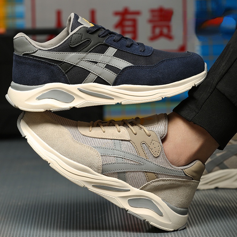 ภาพหน้าปกสินค้ารองเท้าเซฟตี้ หัวเหล็ก ระบายอากาศ น้ําหนักเบา แฟชั่นฤดูร้อน สําหรับผู้ชาย และผู้หญิง จากร้าน haiyueqi.th บน Shopee