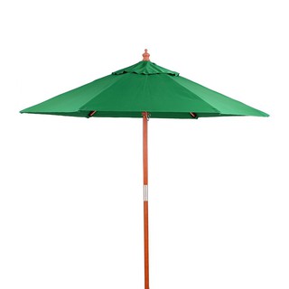 IVY 2.1M CIRCLE PARASOL GREEN ร่มสนามกลม IVY WOOD สีเขียว ร่มสนาม เฟอร์นิเจอร์นอกบ้าน สวนและอุปกรณ์ตกแต่ง IVY 2.1M CIRCL