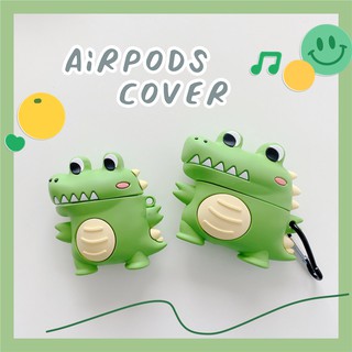 iPhone AirPods Pro AirPods 1 AirPods 2 ซิลิก้าเจล ลายไดโนเสาร์ ปลอกป้องกันหูฟัง Case
