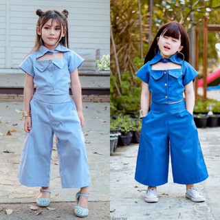 เสื้อผ้าเด็ก 3-8 ปีชุดเซทแฟชั่นสไตล์korea ผ้าทูไซส์