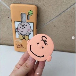 เคสมือถือ พร้อมตัวติดด้านหลัง ลาย charlie brown น่ารักมาก แม่ค้าซื้อมาไม่ใช้ ใครสนใจ ขายแยกได้เลย ของใหม่ มือ 1