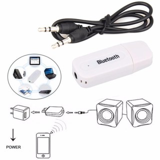 USB เชื่อมต่อ Bluetooth MUSIC RECEIVER / H-163+ กับเครื่องเสียงในบ้าน