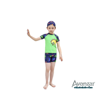 เช็ครีวิวสินค้าชุดว่ายน้ำเด็กขายดี ยอดนิยม NEW  ฮิตๆๆๆ รหัส203