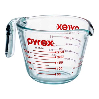 Pyrex ถ้วยตวง แก้วตวง ขนาด 250 ml.