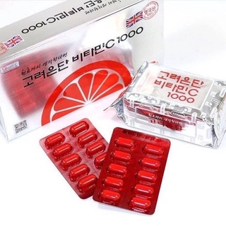 ภาพหน้าปกสินค้าVitamin C˗ 1 แพค x 60 เม็ด วิตามินซี 1000 mg. Korea Eundun Vitamin C🦋 ที่เกี่ยวข้อง