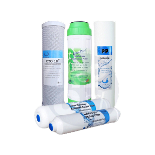 โปรโมชั่น : ชุดไส้กรองน้ำดื่ม ไส้กรองน้ำ Uni pure 5 ขั้นตอน แบบ 3-5ไส้ ไส้กรอง ยูนิเพียว Unipure ทั้งเซ็ท ไม่ผสมยี่ห้ออื่น